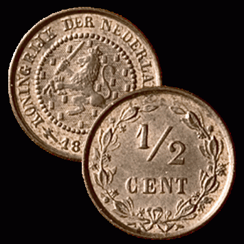 1/2 Cent 1894
